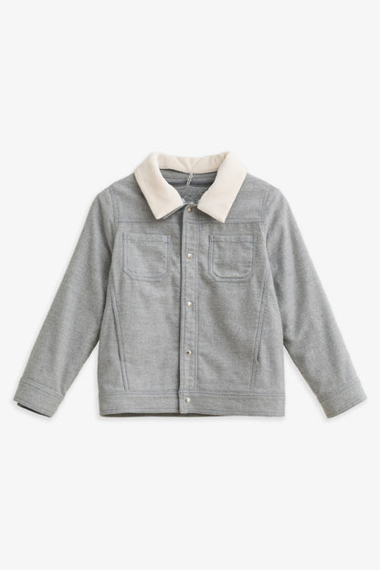 【予約商品】Luxuryコレクション：Theo 2WAY 切り替え長袖ジャケット