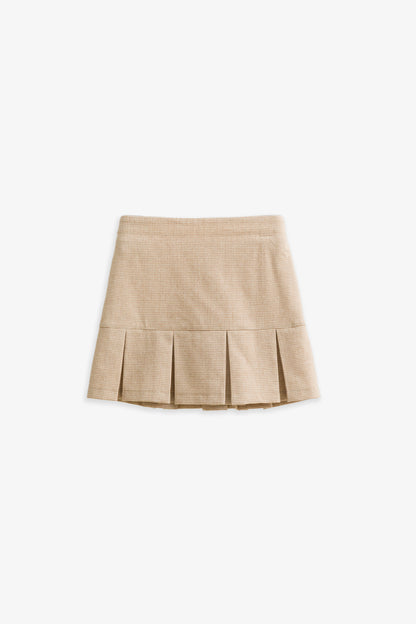 【予約商品】Luxuryコレクション：Winter Tale チェックプリーツミニスカート