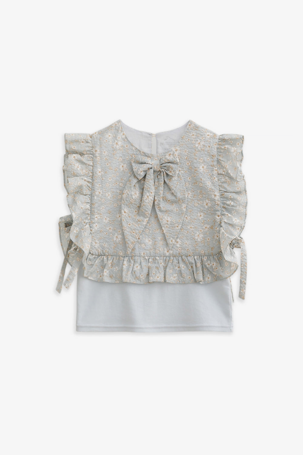 【予約商品】Luxury コレクション：Jardin フラワープリントトップス