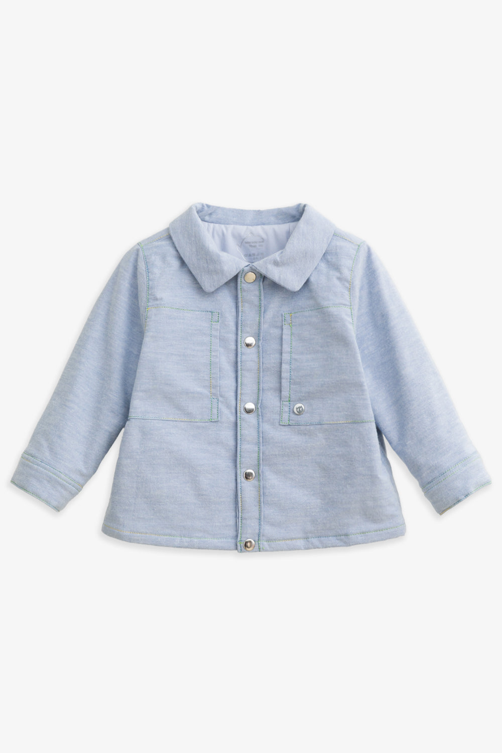 【予約商品】Mainコレクション：Oliver オーガニックコットン ダブルポケット中綿ジャケット