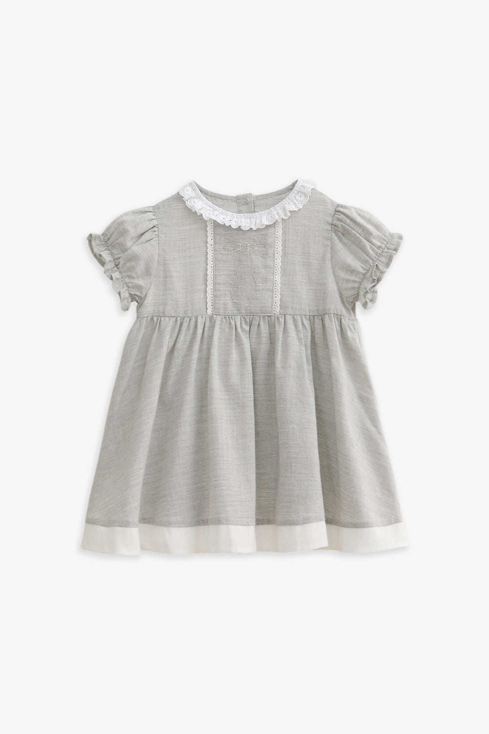 Mainコレクション ：Ruffle Cloud パフスリーブワンピース