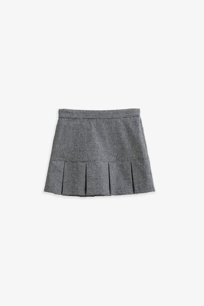 【予約商品】Luxuryコレクション：Winter Tale チェックプリーツミニスカート