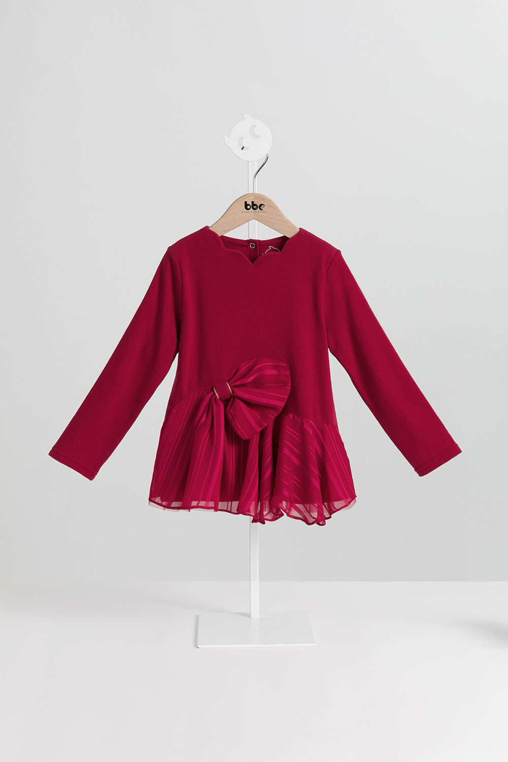 【予約商品】Mainコレクション：Ribbon Bloom 切替えブラウス