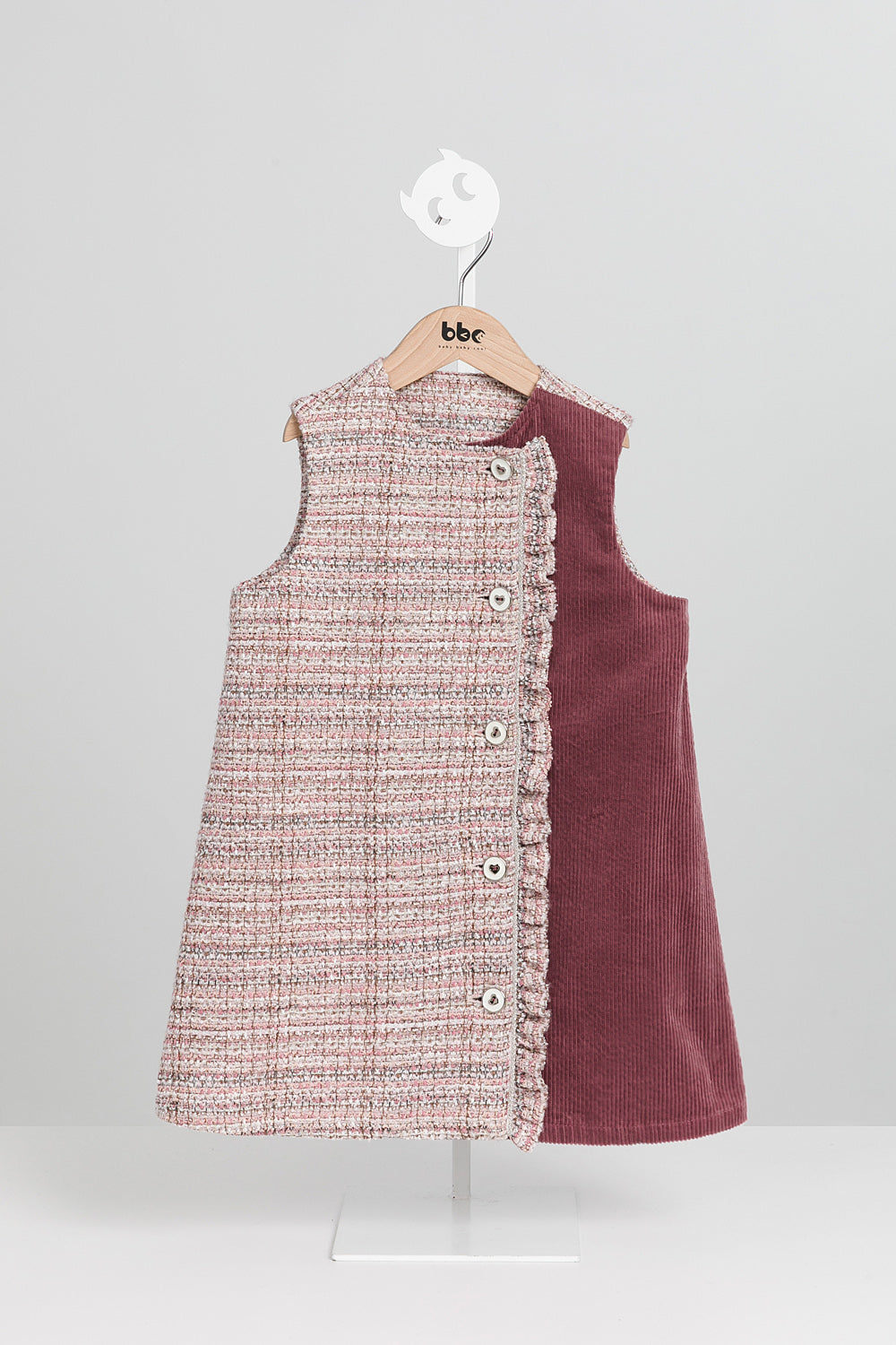 【予約商品】Luxuryコレクション：Frosted Knit ノースリーブワンピース