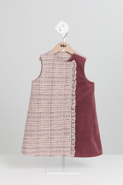 【予約商品】Luxuryコレクション：Frosted Knit ノースリーブワンピース