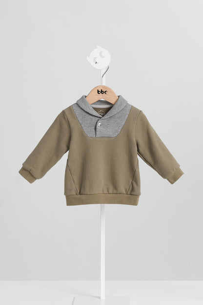 【予約商品】Luxuryコレクション：Louis Sprout切替えトップス