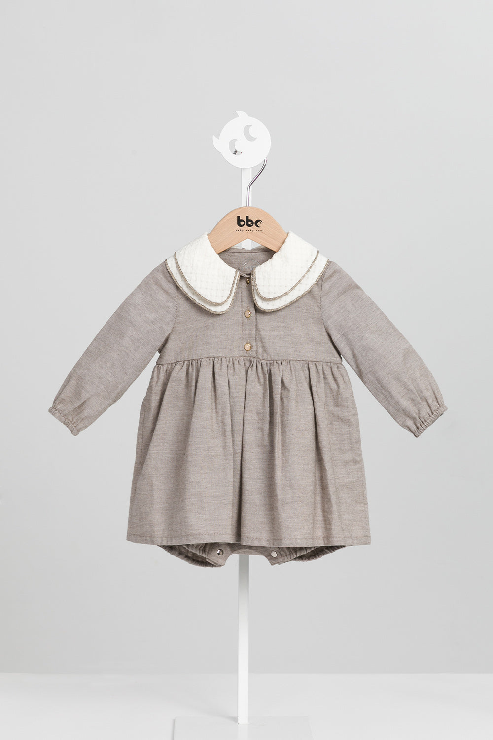 【予約商品】Luxuryコレクション - Eliseダブルレイヤードカラーワンピースロンパース