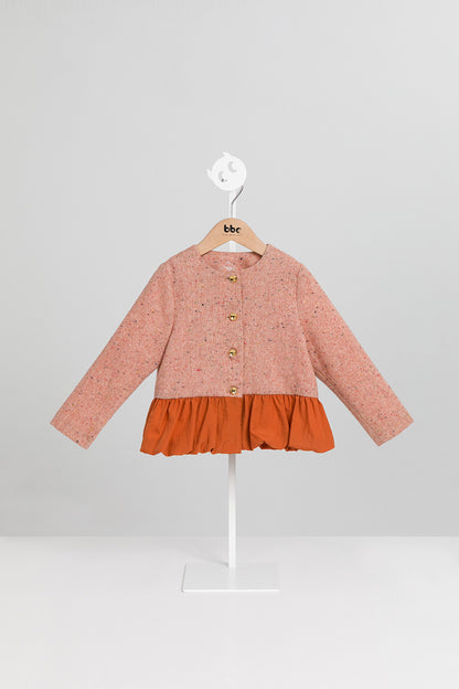 【予約商品】Luxuryコレクション：Jardin Bloom ウールツイードジャケット