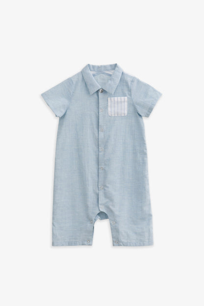 【予約商品】Main コレクション：Pure Form シャツベビーロンパース