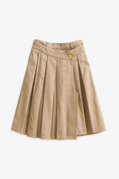 【予約商品】Luxuryコレクション：Pippa デコンストラクテッド レイヤード プリーツスカート
