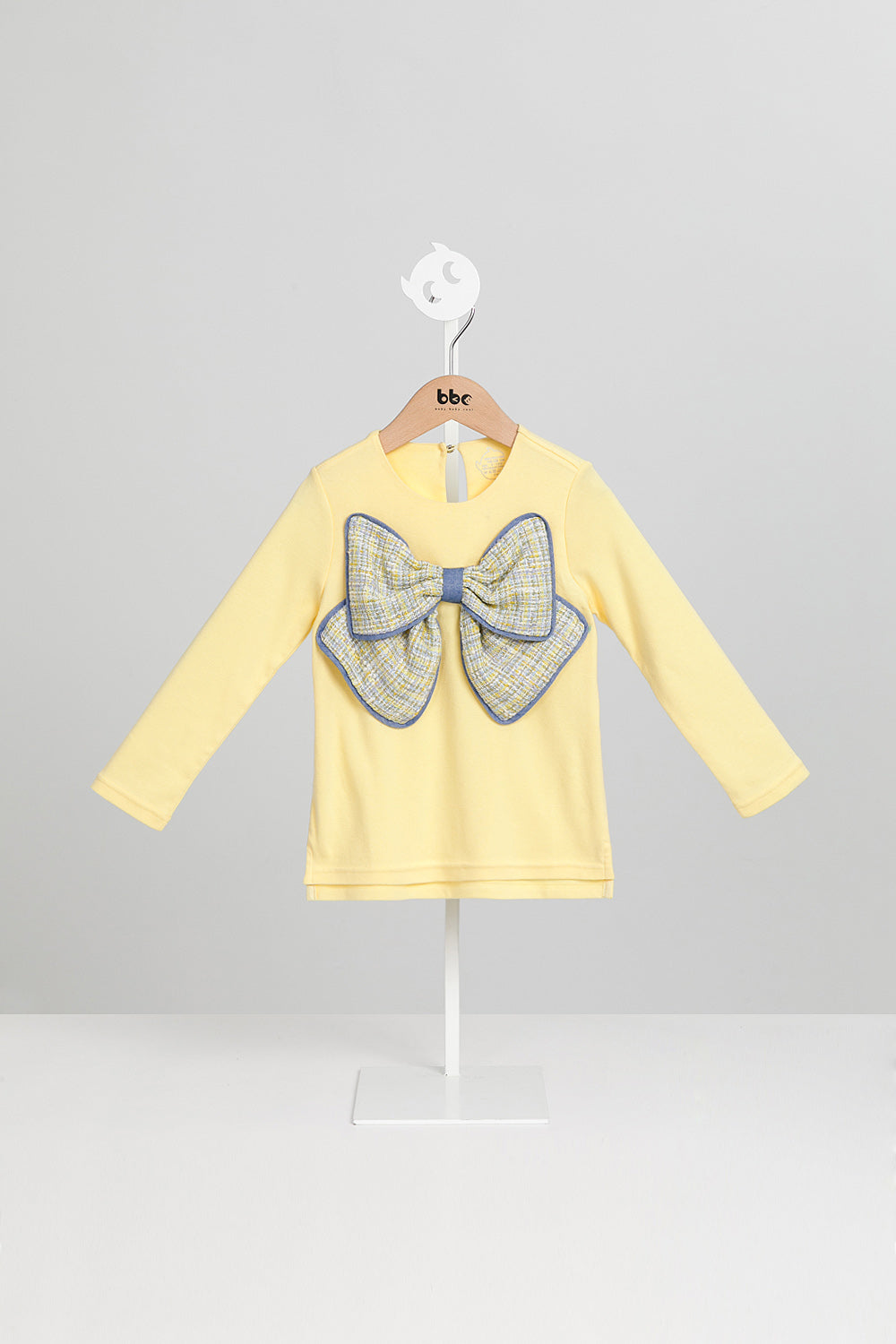 【予約商品】Mainコレクション：Auroraツイードバタフライトップス