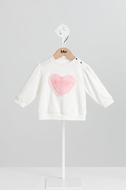 【予約商品】Mainコレクション：Twinkle Heartハートトップス