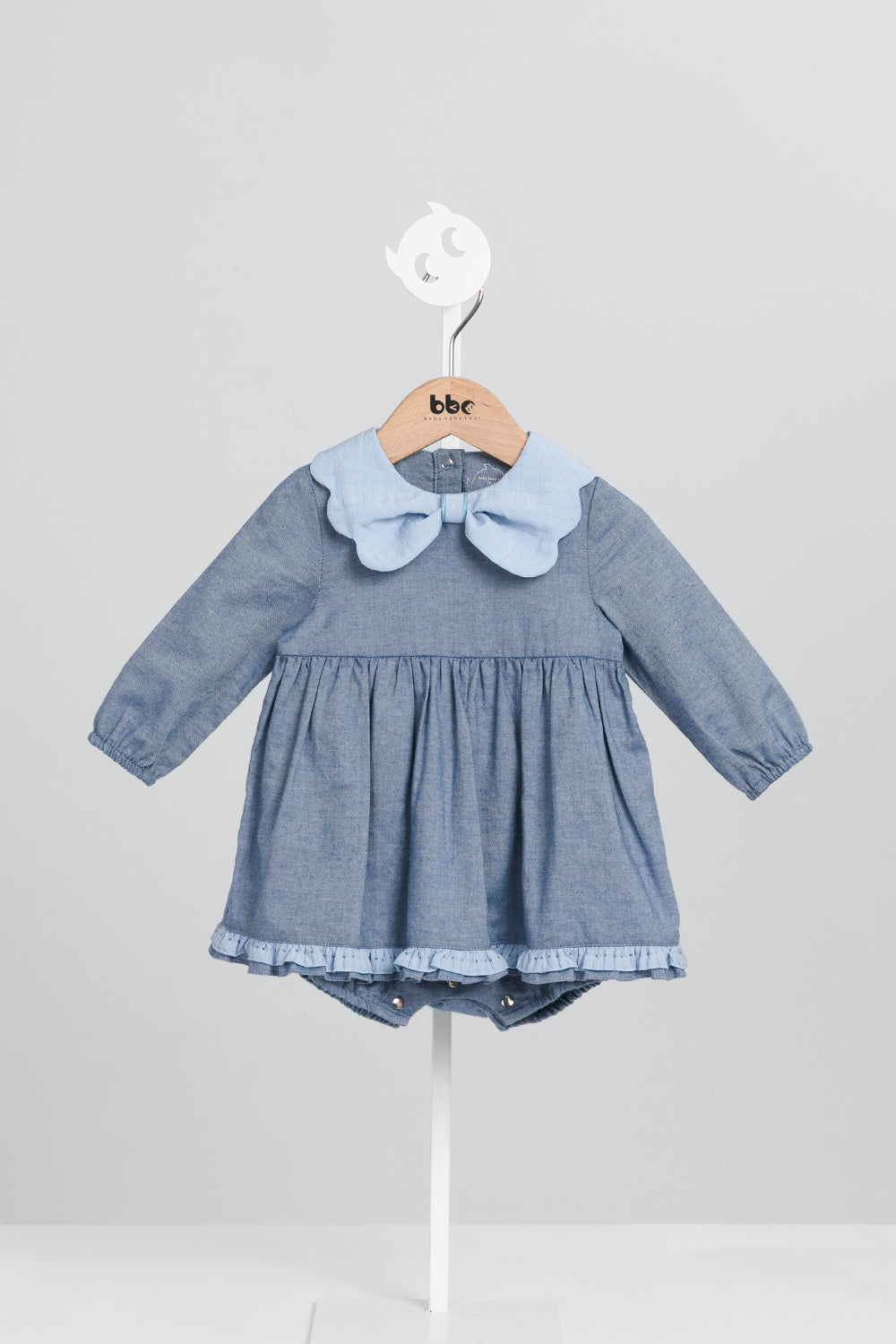 【予約商品】Mainコレクション：Flutterバタフライカラーロンパースワンピース