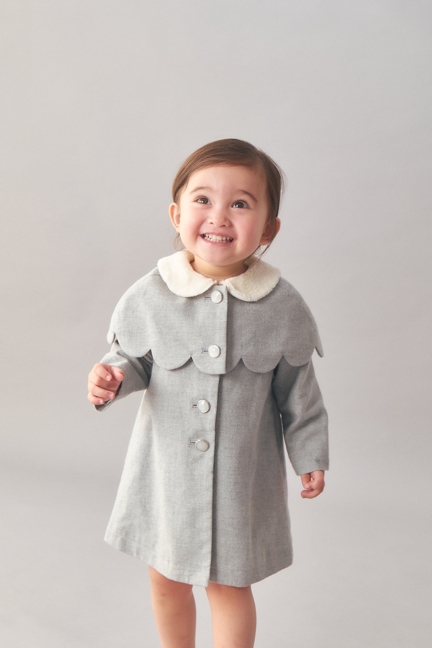 【予約商品】Mainコレクション：Cupcake 花びらツーピースロングコート