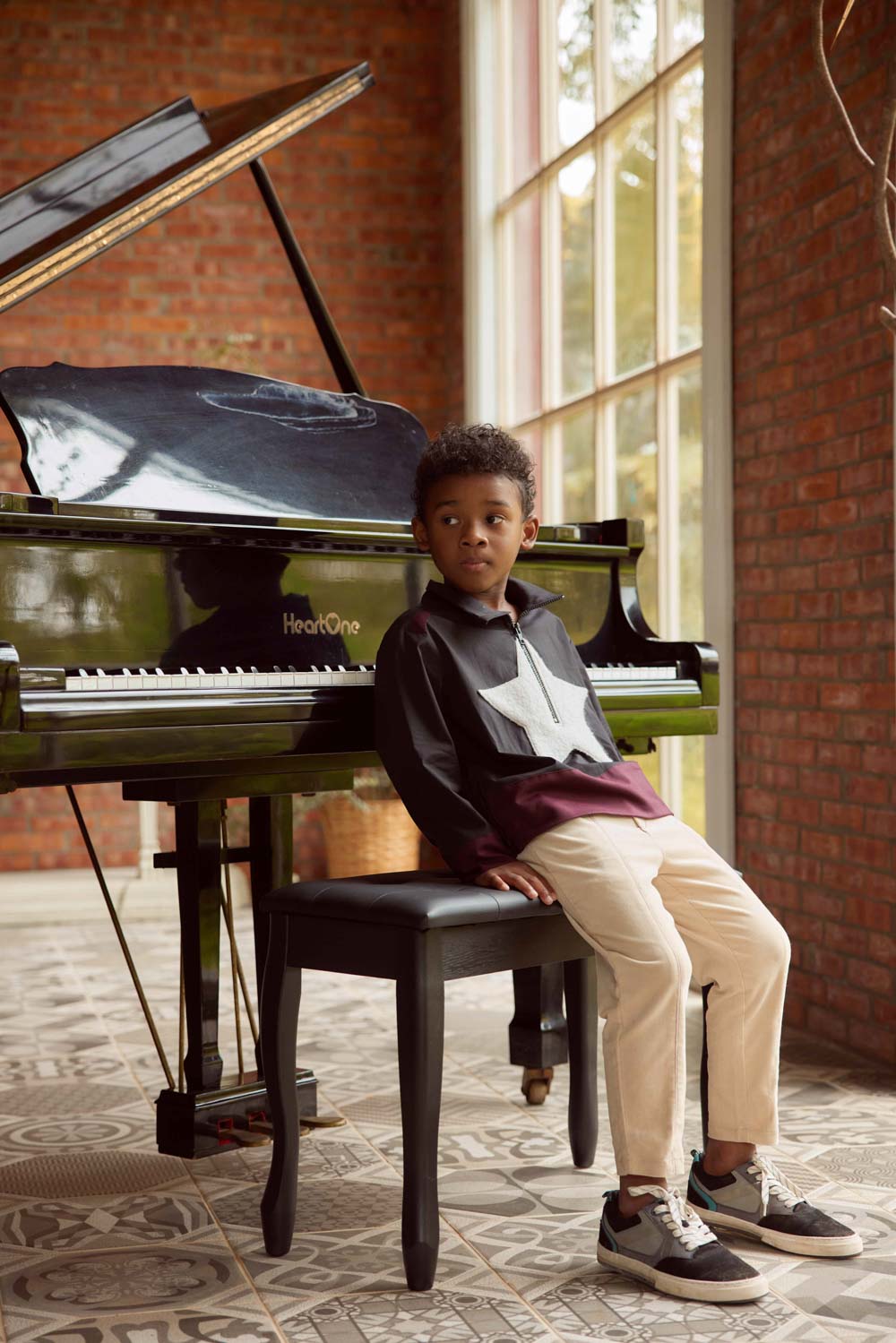 Luxury系列 - ロイヤルサイドボタンタックパンツ