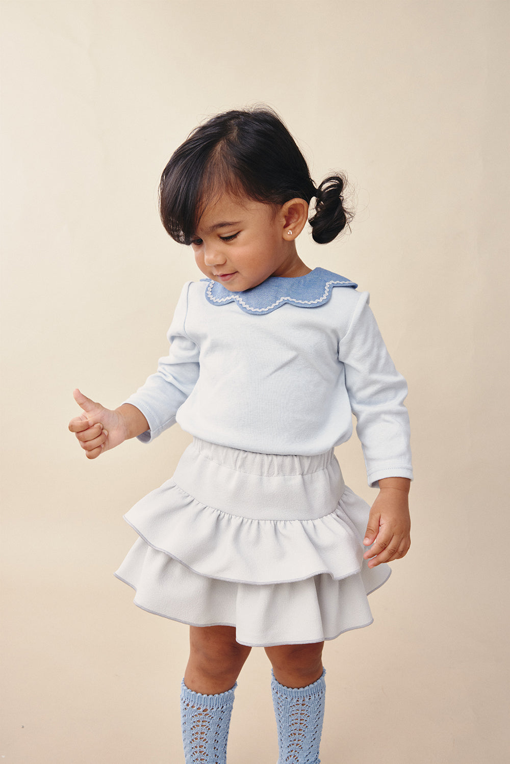 【予約商品】ブルベリーカラートップス