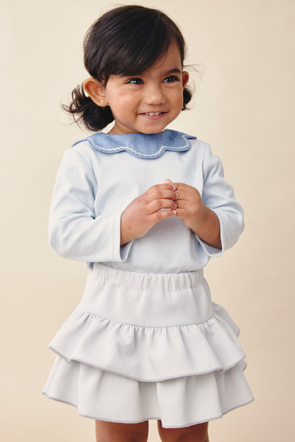 【予約商品】ブルベリーカラートップス