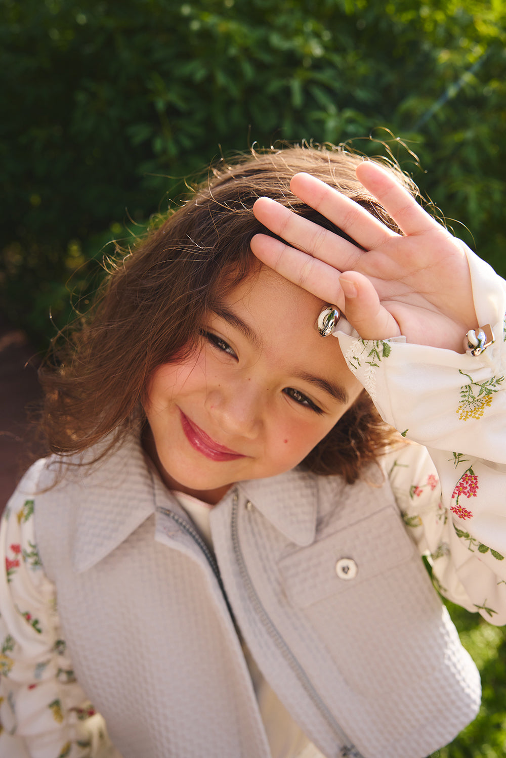 【予約商品】Luxuryコレクション：両袖ドローストリングショートジャケット