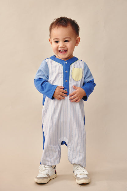 【予約商品】Mainコレクション：Cozy Catcherベースボールカバーオール