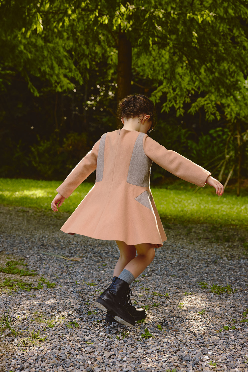 【予約商品】Mainコレクション：スター切替えワンピース