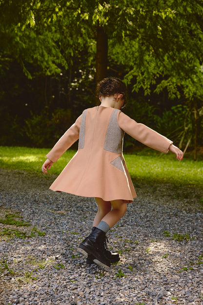 【予約商品】Mainコレクション：スター切替えワンピース