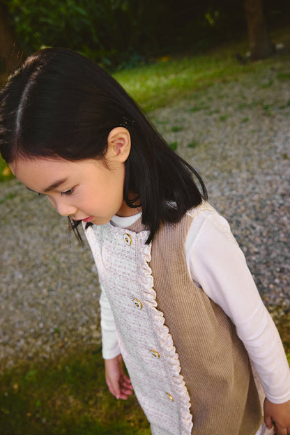 【予約商品】Luxuryコレクション：Frosted Knit ノースリーブワンピース