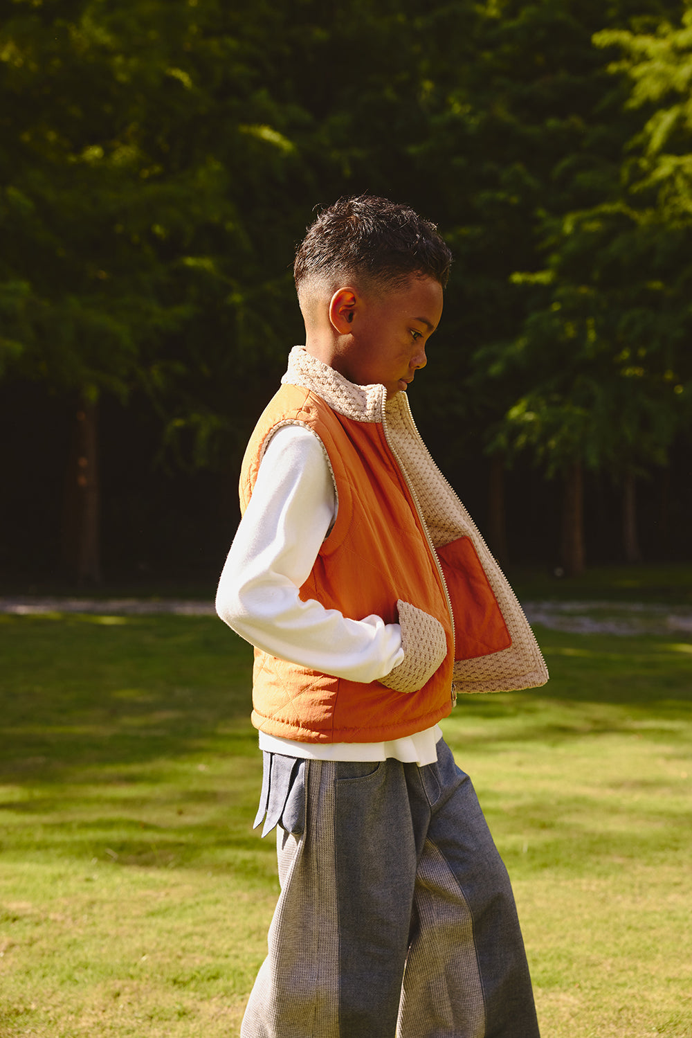 【予約商品】Luxuryコレクション：Mini Bearリバーシブルベスト