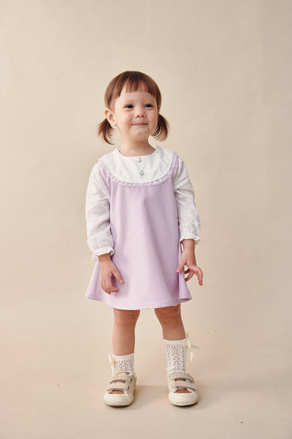 【予約商品】Mainコレクション：Twinkle Frillロンパースワンピース