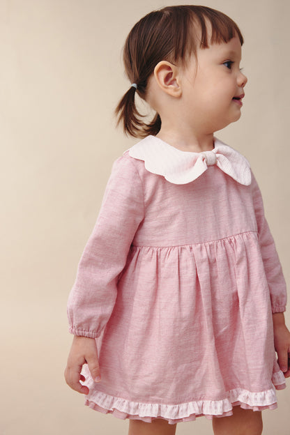 【予約商品】Mainコレクション：Flutterバタフライカラーロンパースワンピース