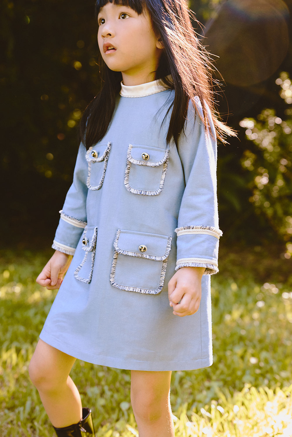 【予約商品】Mainコレクション：Étoileスターフリンジワンピース