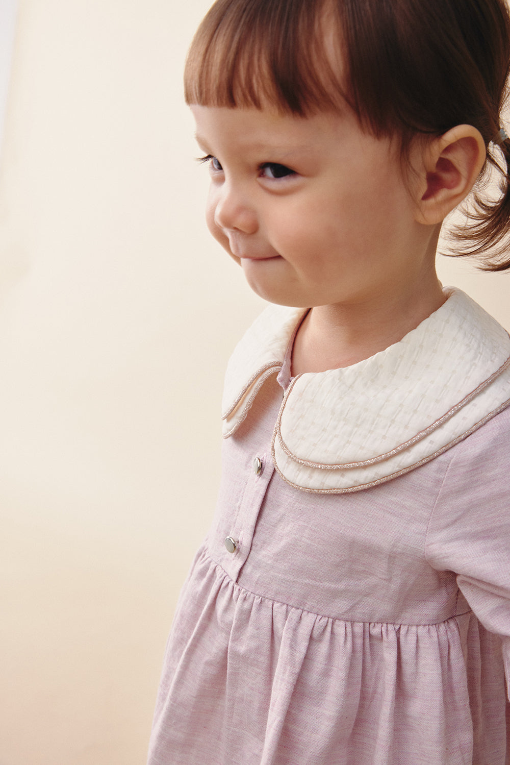 【予約商品】Luxuryコレクション - Eliseダブルレイヤードカラーワンピースロンパース