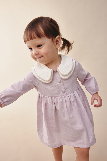 【予約商品】Luxuryコレクション - Eliseダブルレイヤードカラーワンピースロンパース