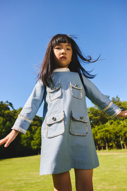 【予約商品】Mainコレクション：Étoileスターフリンジワンピース