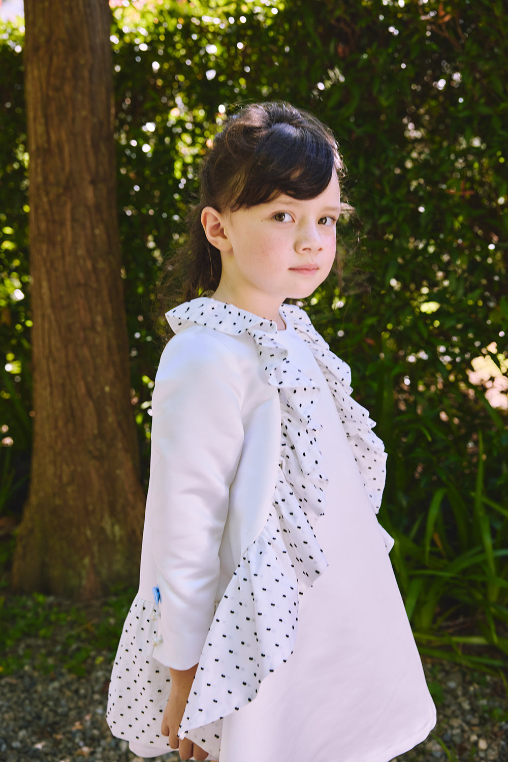 【予約商品】Luxuryコレクション：Sprinklesマフィンフリルワンピース