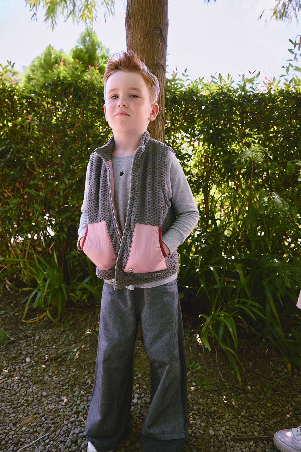 【予約商品】Luxuryコレクション：Mini Bearリバーシブルベスト