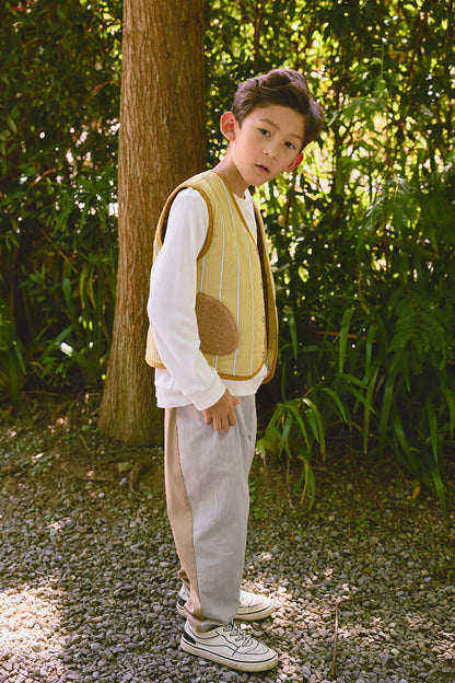 【予約商品】Luxuryコレクション：Zigzagリバーシブルベスト