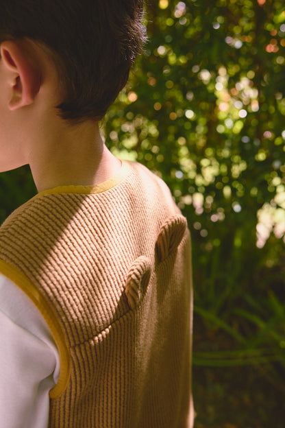 【予約商品】Luxuryコレクション：Zigzagリバーシブルベスト