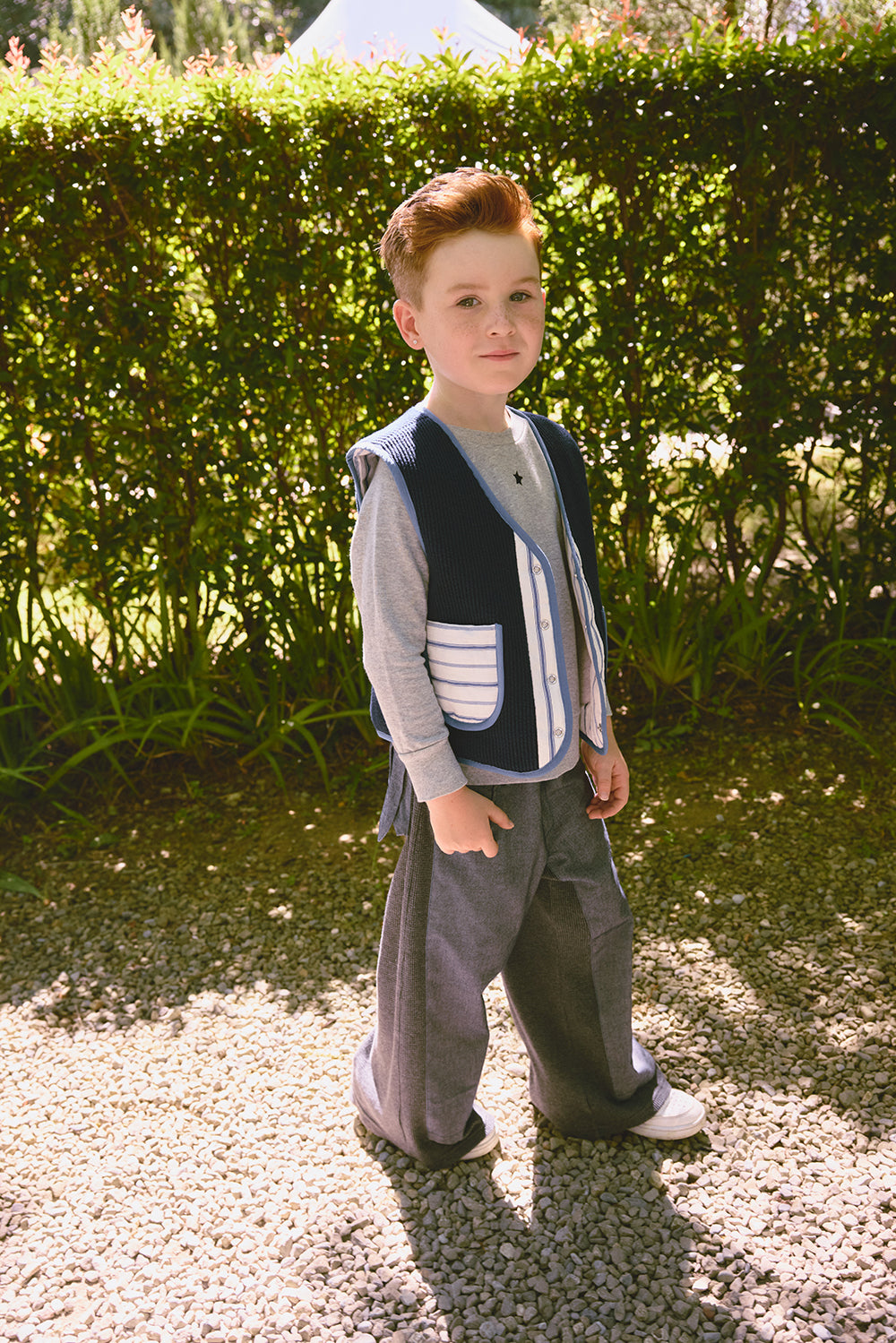 【予約商品】Luxuryコレクション：Fusionデコンストラクションワイドパンツ