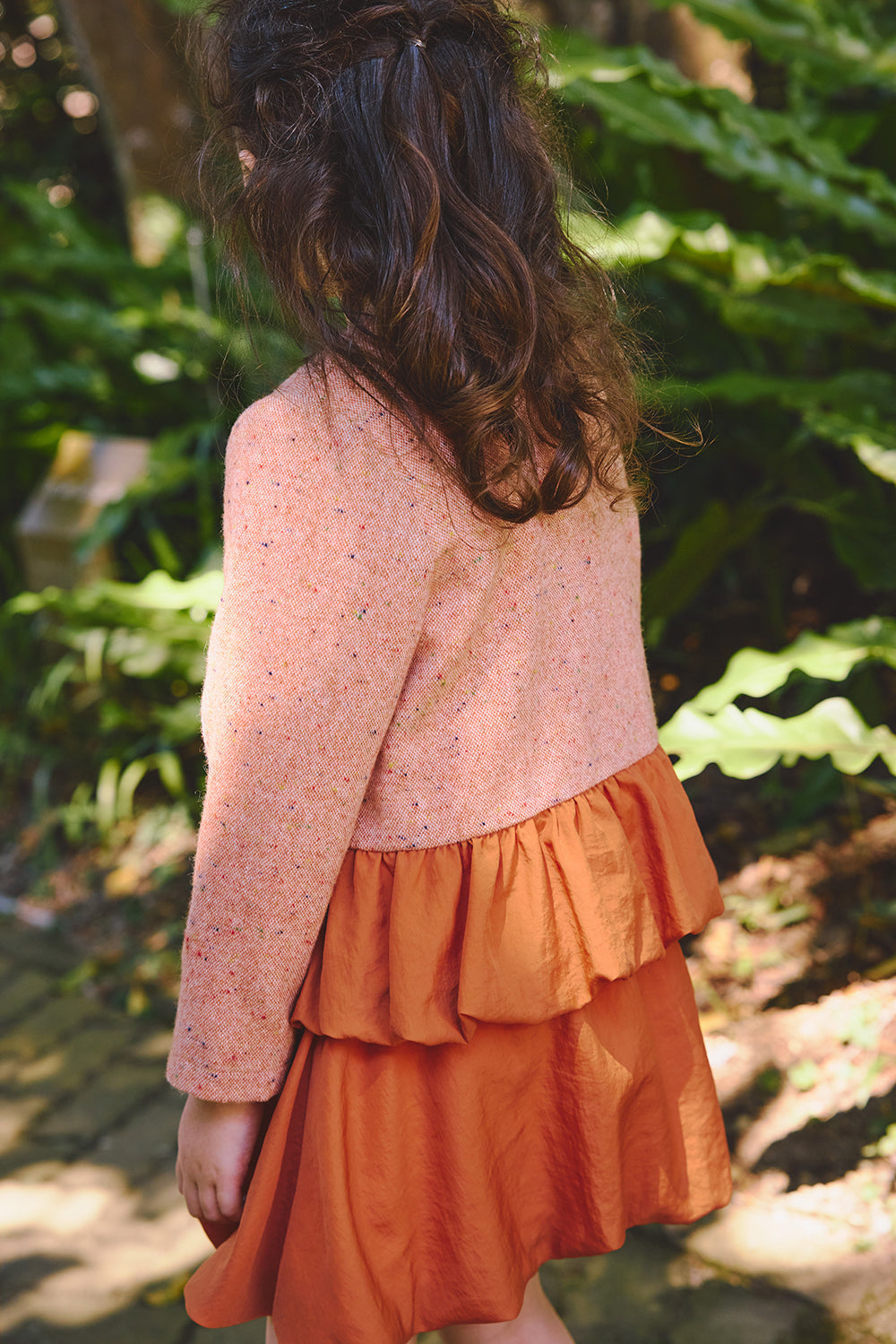 【予約商品】Luxuryコレクション：Flutter Flora バルーンキュロットスカート