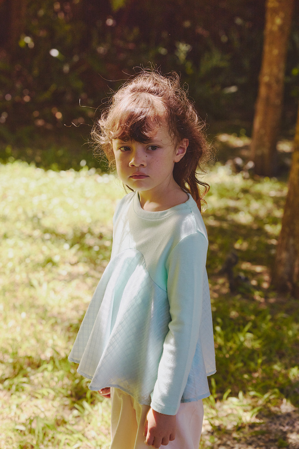 【予約商品】Mainコレクション：Whisperガーデンフレアトップス