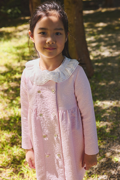 【予約商品】Luxuryコレクション：Frill Fairy ダブルブレストワンピース