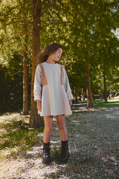 【予約商品】Mainコレクション：スター切替えワンピース