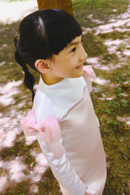 【予約商品】Luxuryコレクション：Gala Bowsリボンワンピース