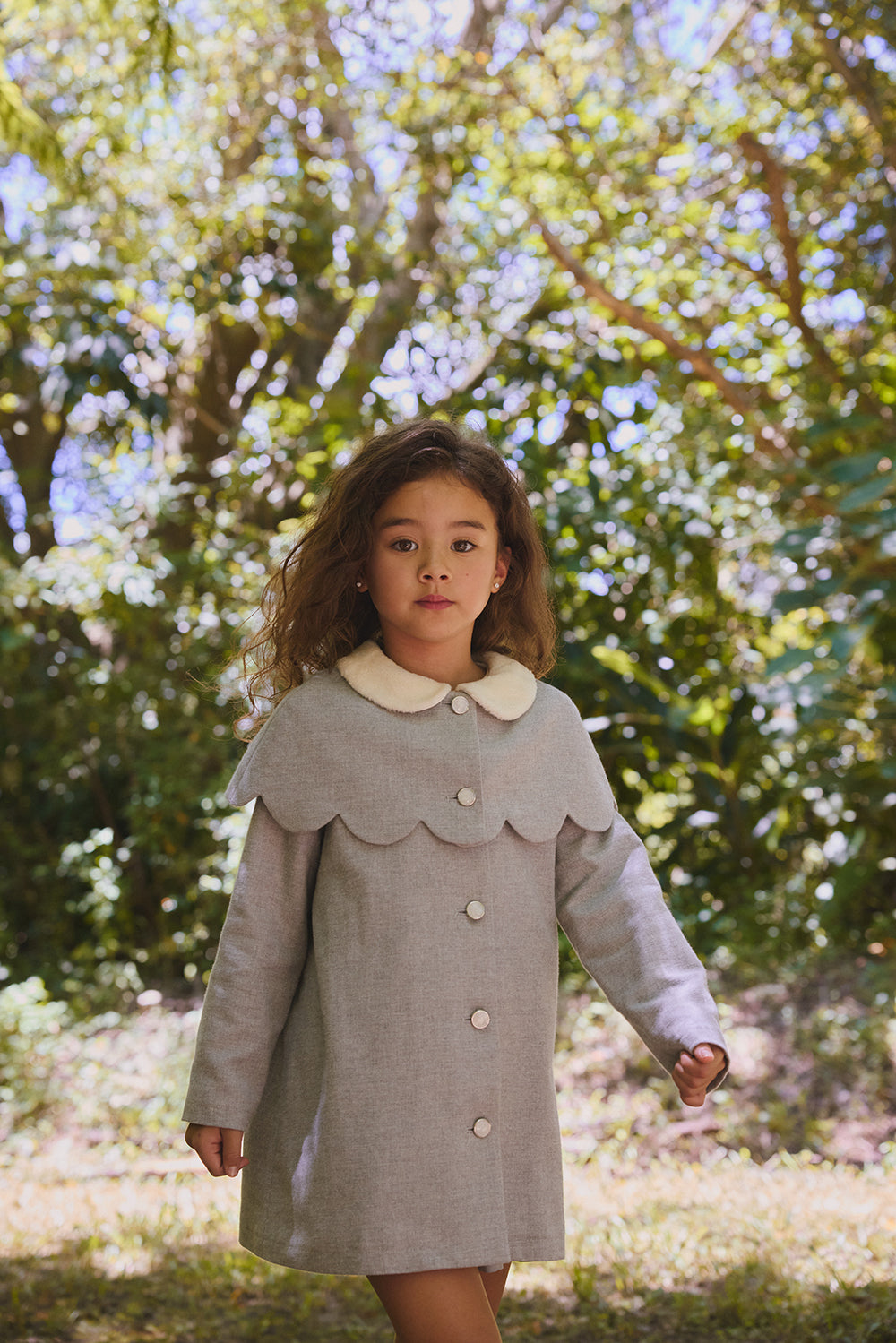 【予約商品】Mainコレクション：Cupcake 花びらツーピースコート