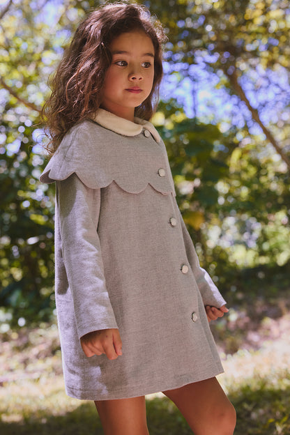 【予約商品】Mainコレクション：Cupcake 花びらツーピースコート