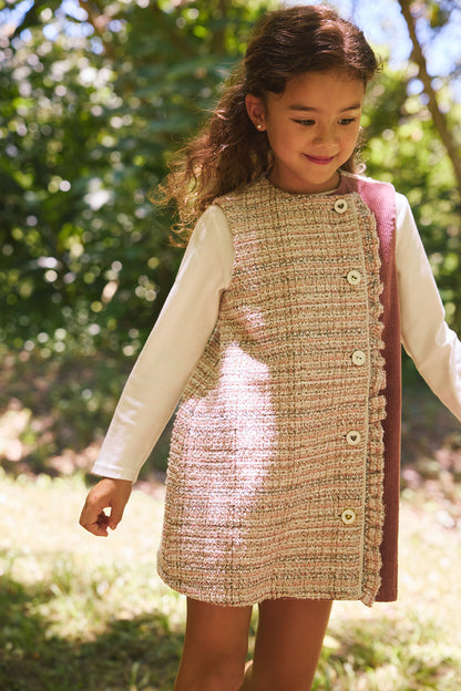 【予約商品】Luxuryコレクション：Frosted Knit ノースリーブワンピース