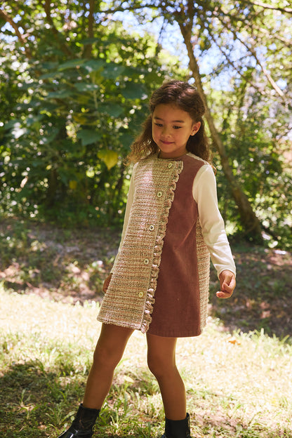 【予約商品】Luxuryコレクション：Frosted Knit ノースリーブワンピース