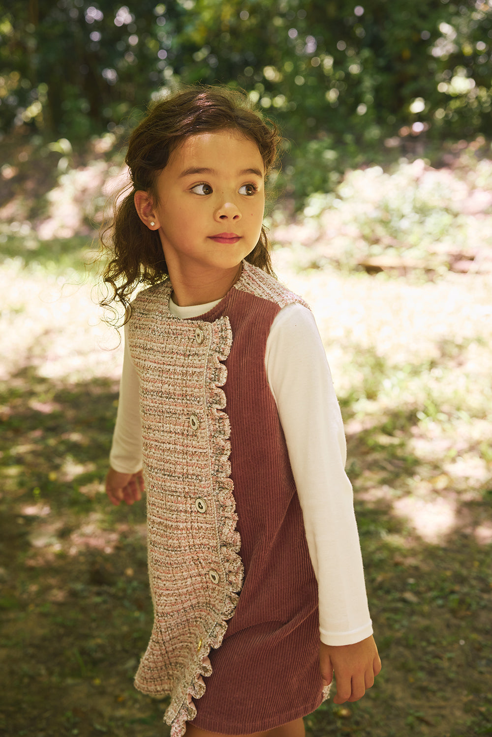 【予約商品】Luxuryコレクション：Frosted Knit ノースリーブワンピース