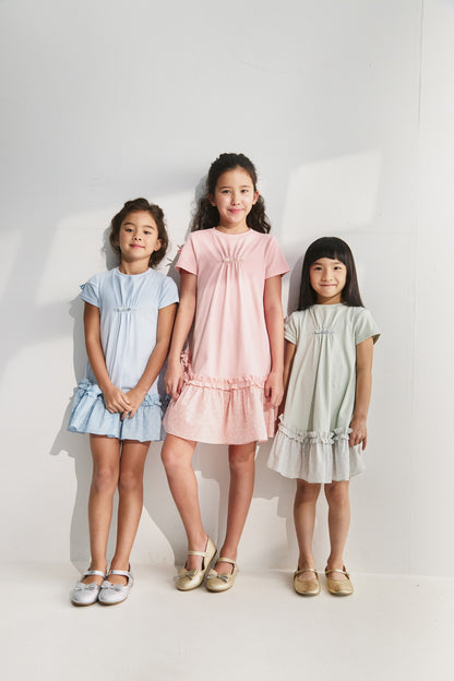 【予約商品】Main コレクション：Nuage バタフライパフスリーブワンピース