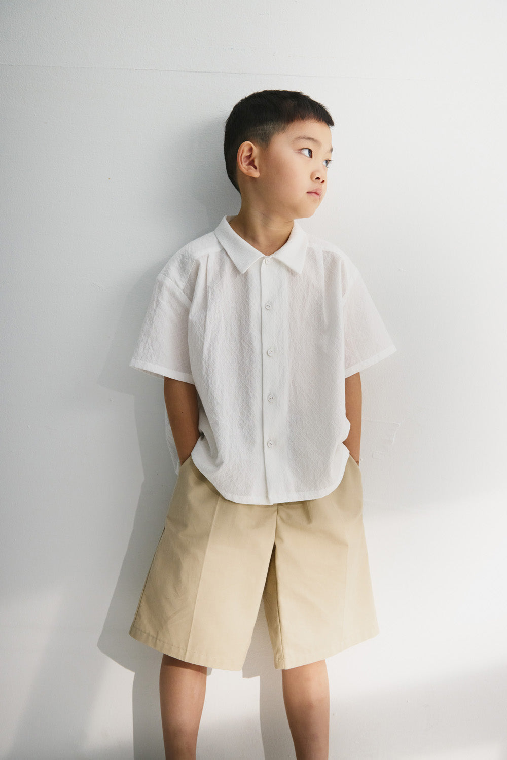 【予約商品】Luxury コレクション：Prep Style 半袖シャツ